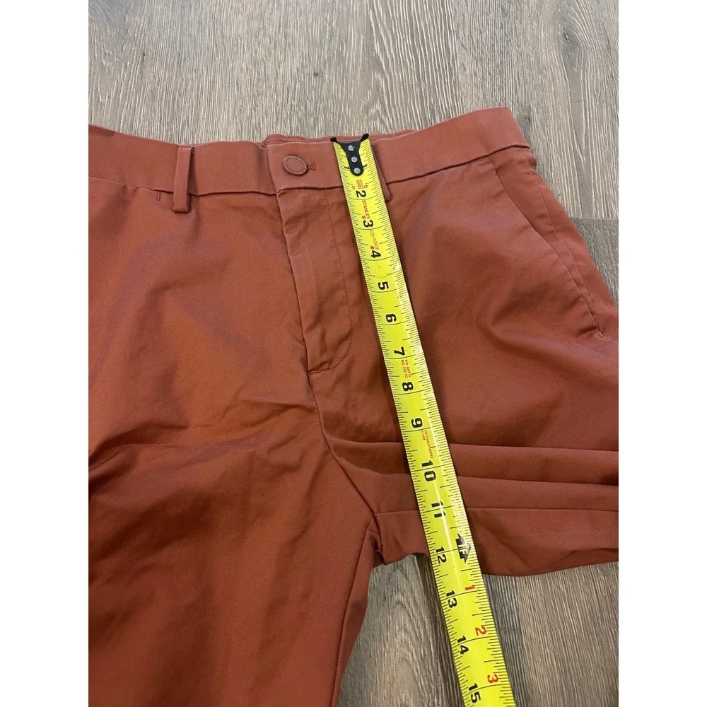 Banana Republic Mens Slim Fit Chino Pants Rust‎ Orange Burnt Sienna 31x30